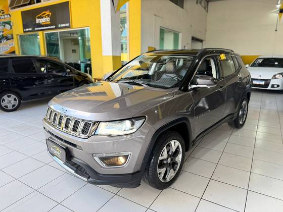 JEEP COMPASS 2.0 16V FLEX LIMITED AUTOMÁTICO JEEP COMPASS 2.0 16V FLEX LIMITED AUTOMÁTICO